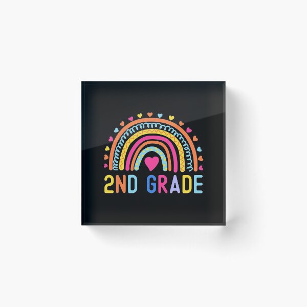 Item preview, 2nd Grade Rainbow Girl Boys Teacher Hello Second Grade Squad designed and sold by RaymondPurves.