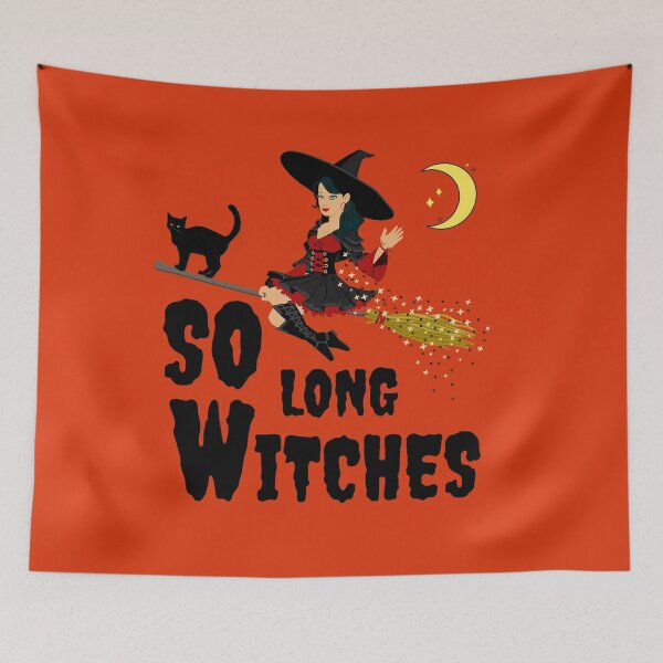 Item preview, So Long Witches Cute Halloween Witch designed and sold by thecooltable.