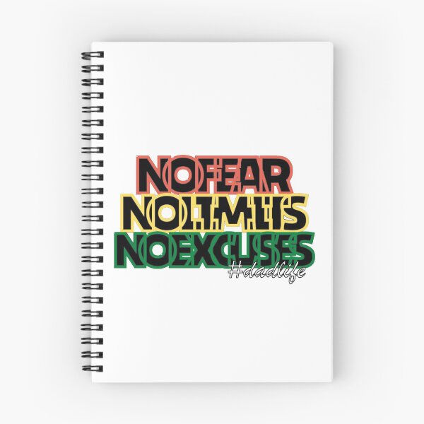 Item preview, NO FEAR NO LIMITS NO EXCUSES #DADLIFE // Empowering Design designed and sold by ONLY-E-DE.