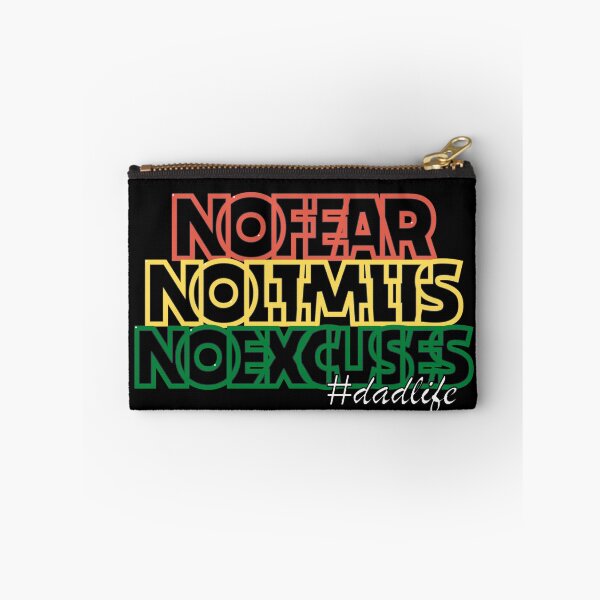 Item preview, NO FEAR NO LIMITS NO EXCUSES #DADLIFE // Empowering Design designed and sold by ONLY-E-DE.
