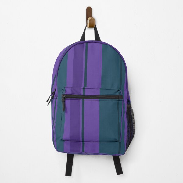 Item preview, Purple & Blue Stripes, Colorful Geometric Pattern by Courtney Hatcher designed and sold by cghatcherart.