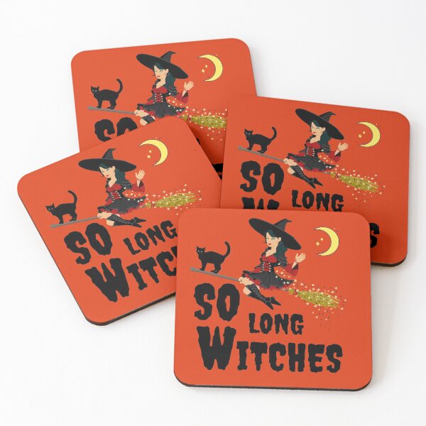 Item preview, So Long Witches Cute Halloween Witch designed and sold by thecooltable.