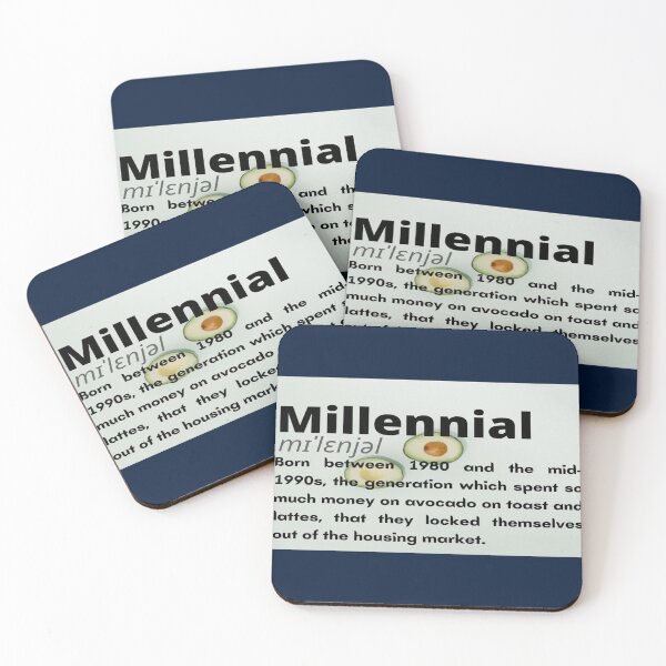 Item preview, Millennial definition - humorous design  designed and sold by Mimifsud.