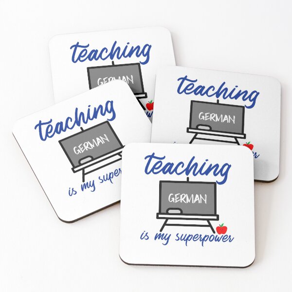 Item preview, teaching GERMAN is my superpower designed and sold by tiemistico.