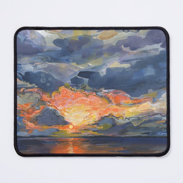 Item preview, Cloudy Sunset over the Bay designed and sold by Gwenn Seemel.