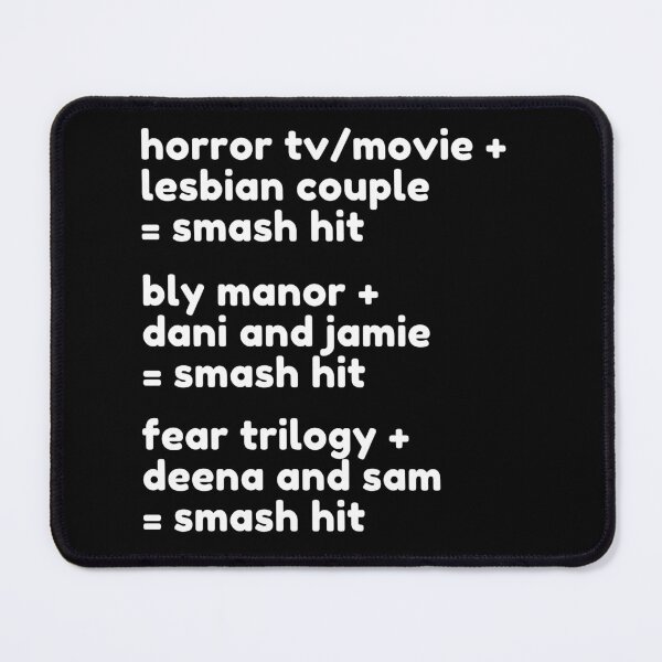 Item preview, Horror TV/Movie with Lesbian Couple Equals Smash Hit (White) designed and sold by OutofFocusShop.