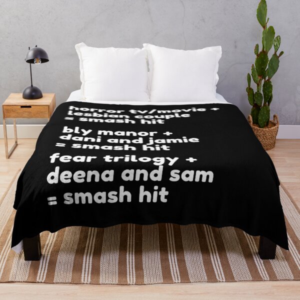 Item preview, Horror TV/Movie with Lesbian Couple Equals Smash Hit (White) designed and sold by OutofFocusShop.