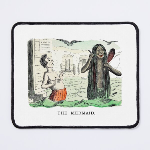Item preview, The mermaid from Un-Natural History Not Taught In Bored Schools designed and sold by themkat.
