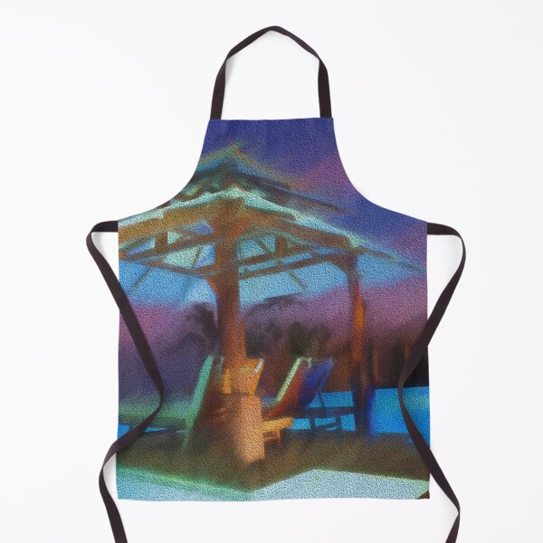 Item preview, Faraway - Tropical Nightscape  designed and sold by Rocky Mountain Artistry.
