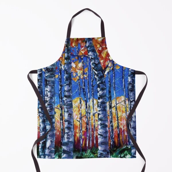 Item preview, Aspen Trees Autumn Canopy Painting designed and sold by Rocky Mountain Artistry.