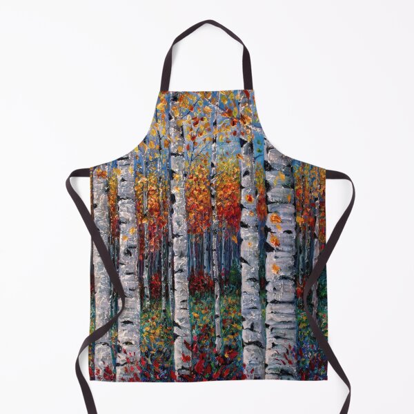 Item preview, ASPEN FALL with Palette Knife painted for Mark designed and sold by Rocky Mountain Artistry.