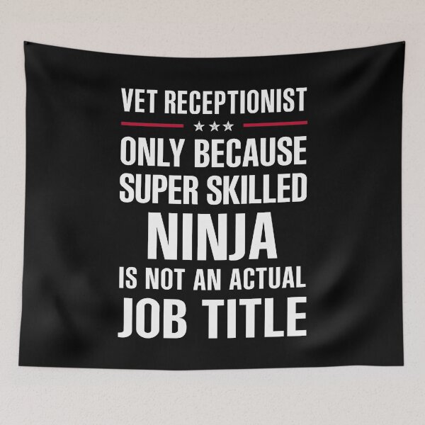 Item preview, Veterinary Receptionist designed and sold by CeciLop.