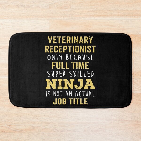 Item preview, Veterinary Receptionist designed and sold by CeciLop.