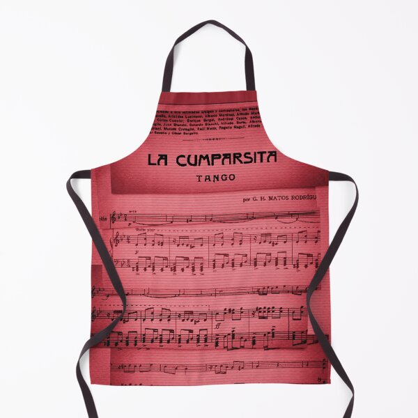 Item preview, La Cumparsita Sheet Music Strips Red Pop Art designed and sold by infinitetango.