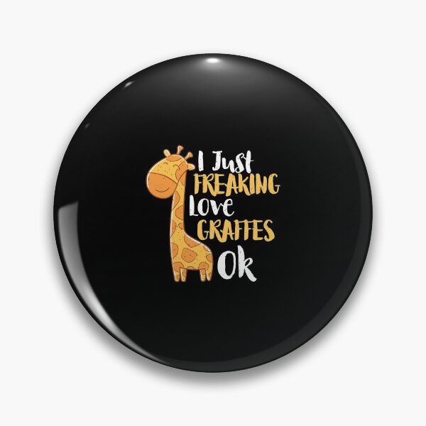 Item preview, I Just Freaking Love Giraffes Ok designed and sold by heaneyrowe.