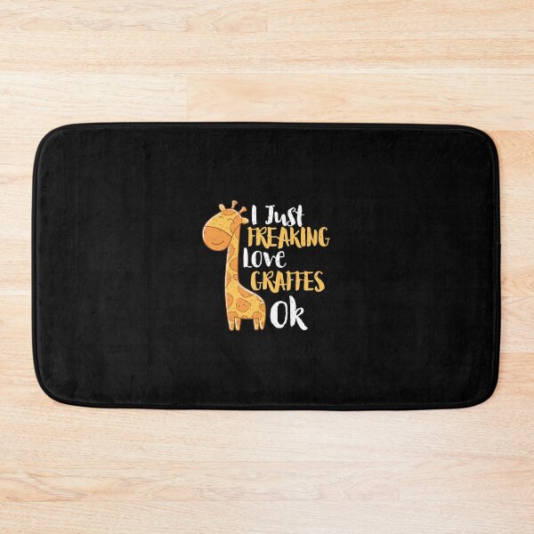 Item preview, I Just Freaking Love Giraffes Ok designed and sold by heaneyrowe.