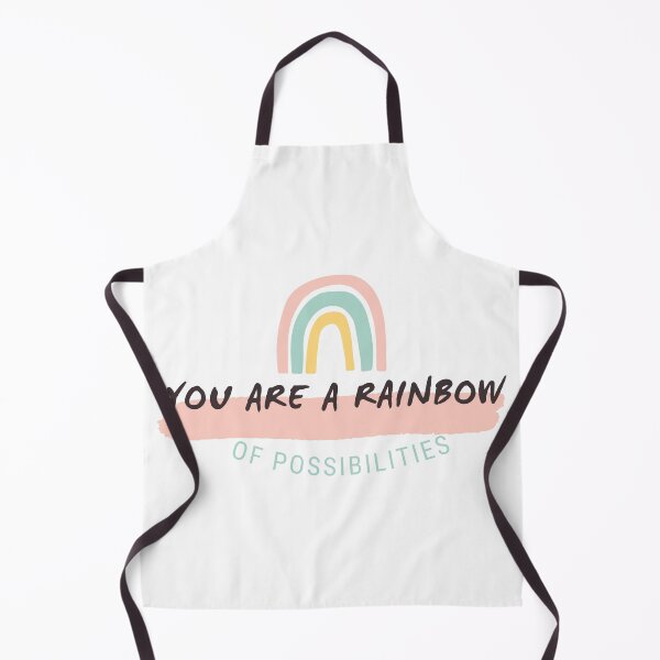 Item preview, You are a rainbow of possibilities Quote Sticker designed and sold by Shery's Studio.