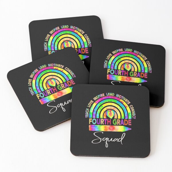 Item preview, 4th Fourth Grade Teacher Tie Dye Rainbow Back To School designed and sold by RaymondPurves.