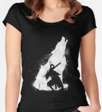 Abyss Warrior Women's Fitted Scoop T-Shirt
