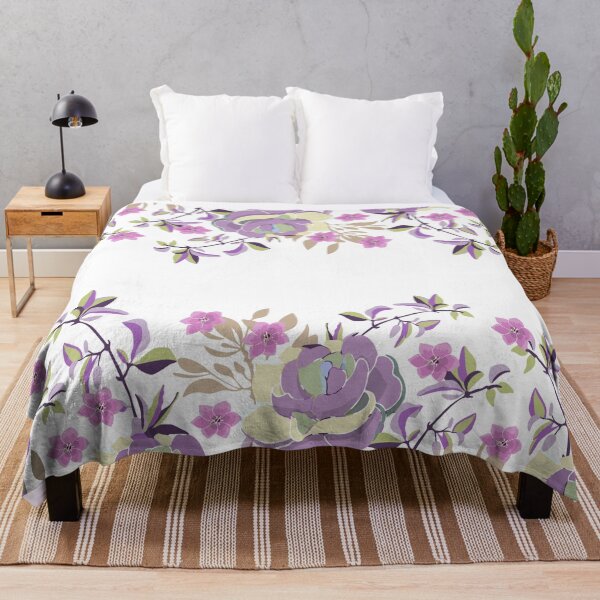 Item preview, Floral Seamless Border with Pink Flowers designed and sold by GeeHanz.