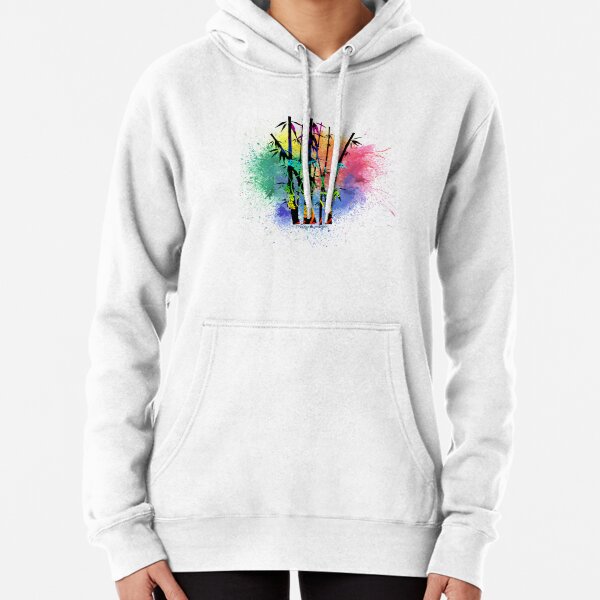 Bamboo Splash Pullover Hoodie