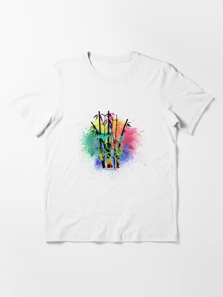Thumbnail 3 of 7, Essential T-Shirt, Bamboo Splash designed and sold by PosiQuotez.
