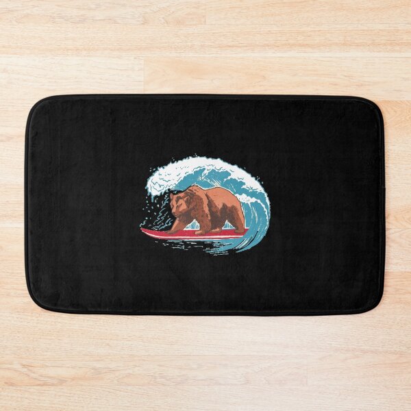 Item preview, Surfing bear designed and sold by zaher97.