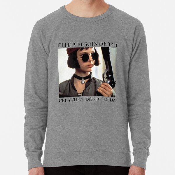 Sweatshirts et sweats a capuche sur le theme Mathilda Redbubble