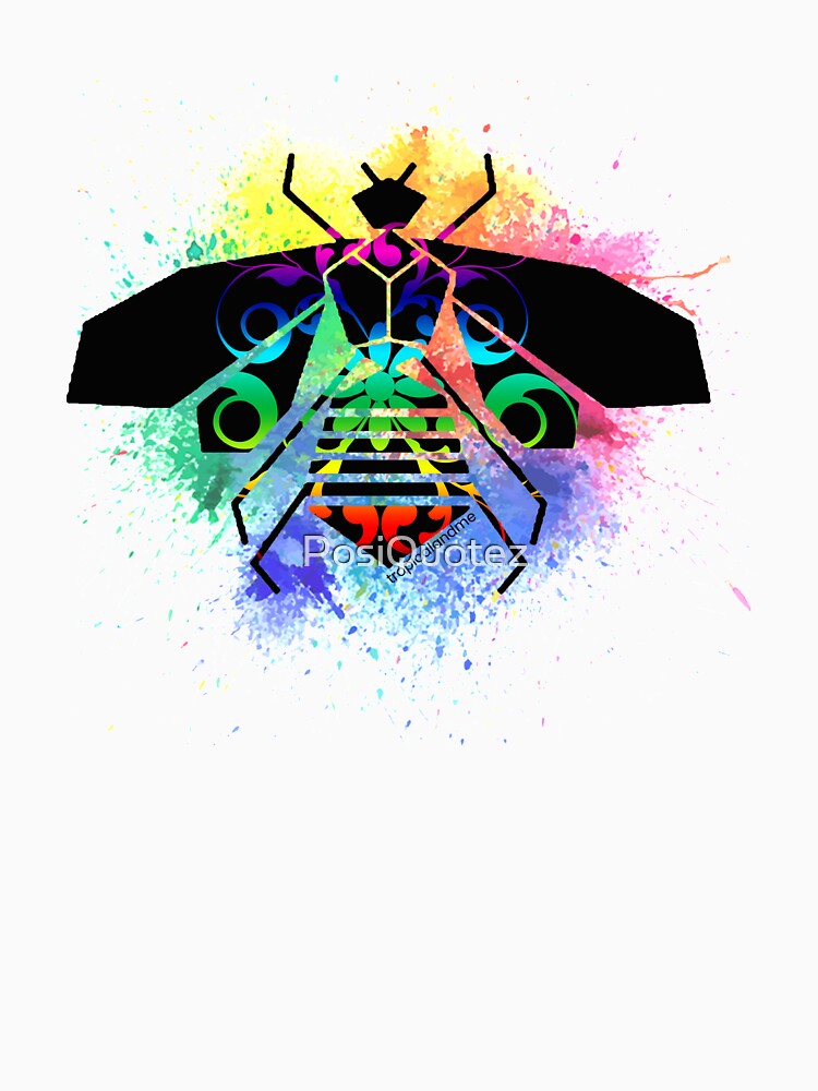 Thumbnail 7 of 7, Classic T-Shirt, Bee Splash designed and sold by PosiQuotez.