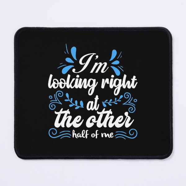 Item preview, I'm looking right at the other half of me - Justin Timberlake - Mirrors - White designed and sold by CataRedBubble.