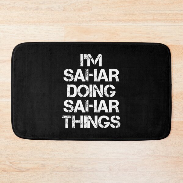 Item preview, Sahar Name T Shirt - I'm Sahar Doing Sahar Things Name Gift Item Tee designed and sold by oldsbyisai.