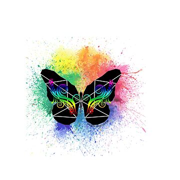 Artwork thumbnail, Butterfly Splash by PosiQuotez