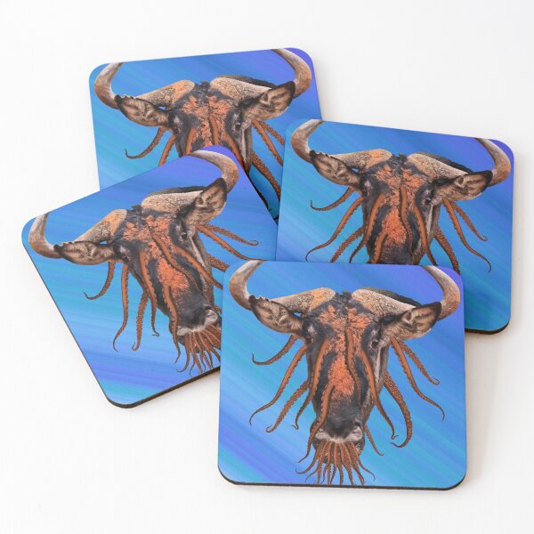 Item preview, Wildebeest as Spirit Animal designed and sold by Loveday Funck.