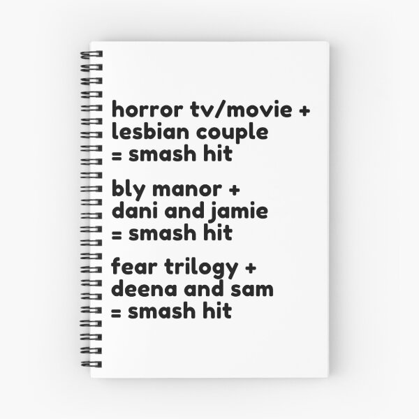 Item preview, Horror TV/Movie with Lesbian Couple Equals Smash Hit (Black) designed and sold by OutofFocusShop.