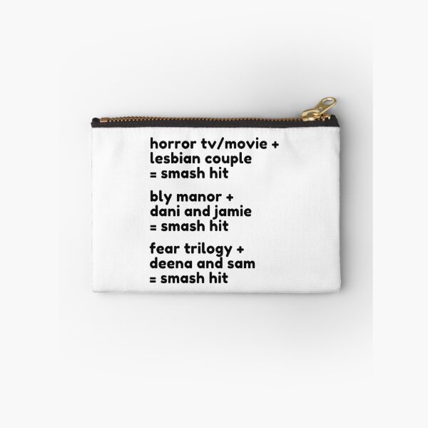 Item preview, Horror TV/Movie with Lesbian Couple Equals Smash Hit (Black) designed and sold by OutofFocusShop.