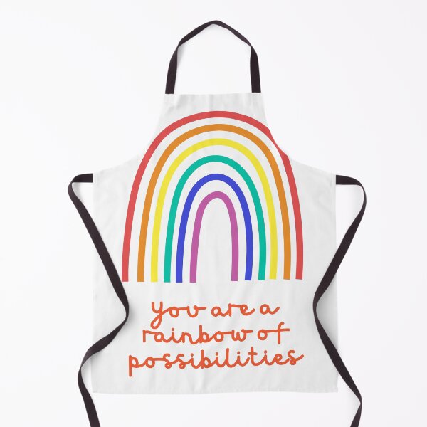 Item preview, You are a rainbow of possibilities Quote Sticker designed and sold by Shery's Studio.