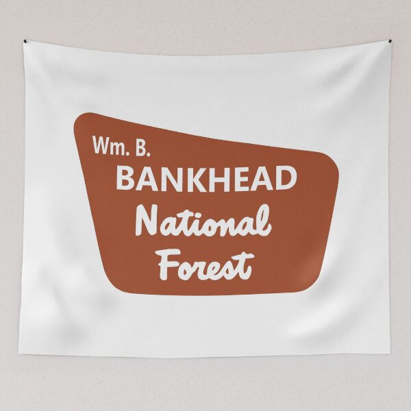 Item preview, Bankhead National Forest Sign Alabama Decatur AL Bumper designed and sold by cangurojoe.