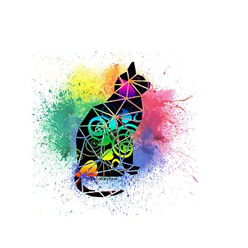 Artwork thumbnail, Cat Splash by PosiQuotez