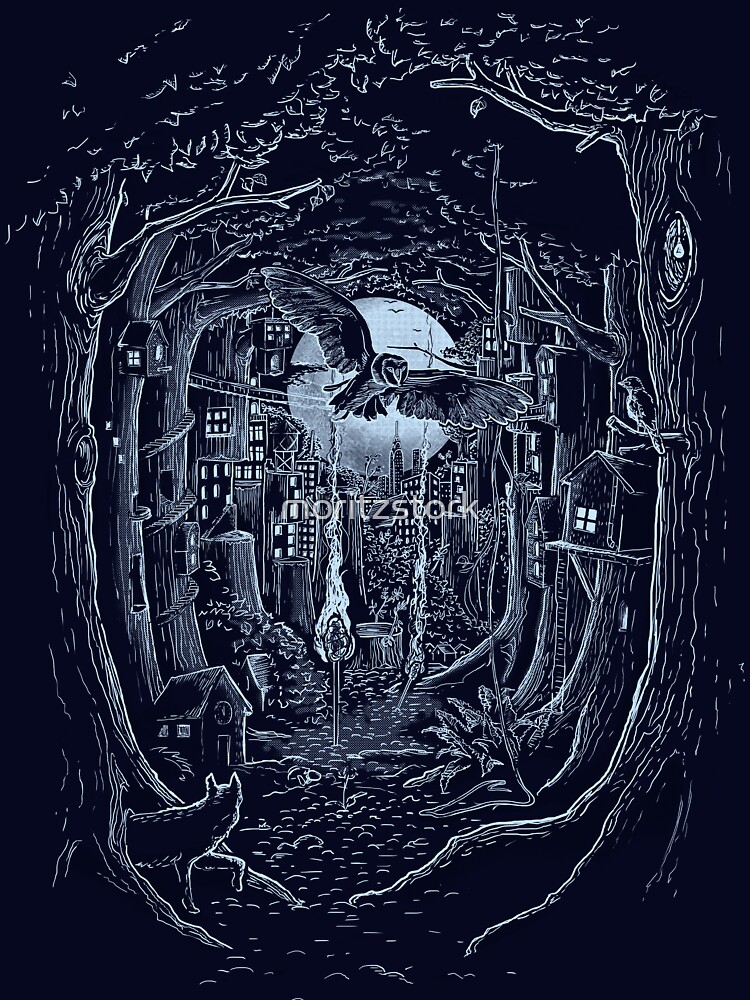 Thumbnail 7 von 7, Essential T-Shirt, Durch den Wald designt und verkauft von moritzstork.