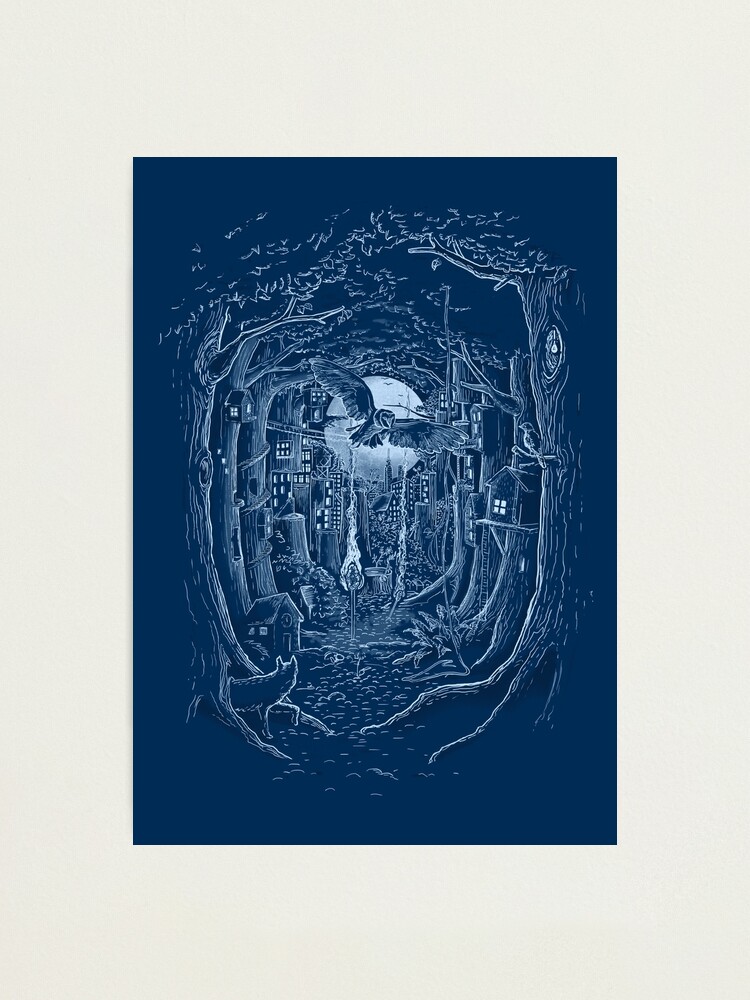 Thumbnail 1 von 3, Fotodruck, Durch den Wald designt und verkauft von moritzstork.