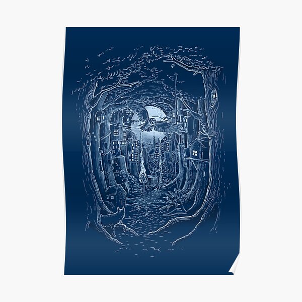 Durch den Wald Poster