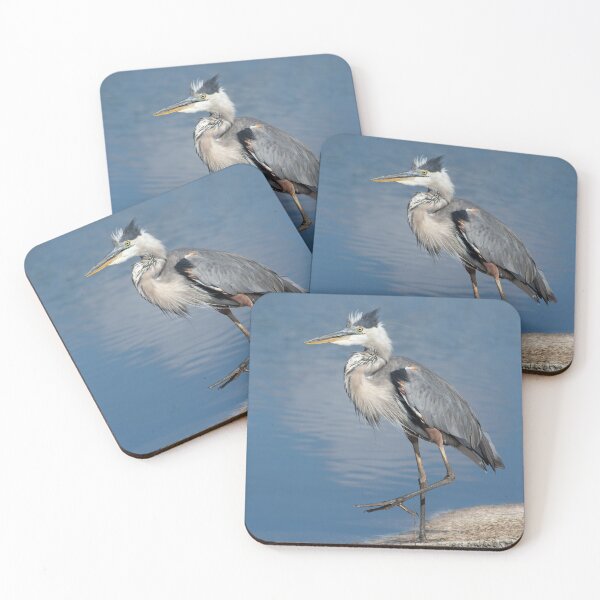 Item preview, Florida wild bird Great Blue Heron designed and sold by Zina Stromberg.