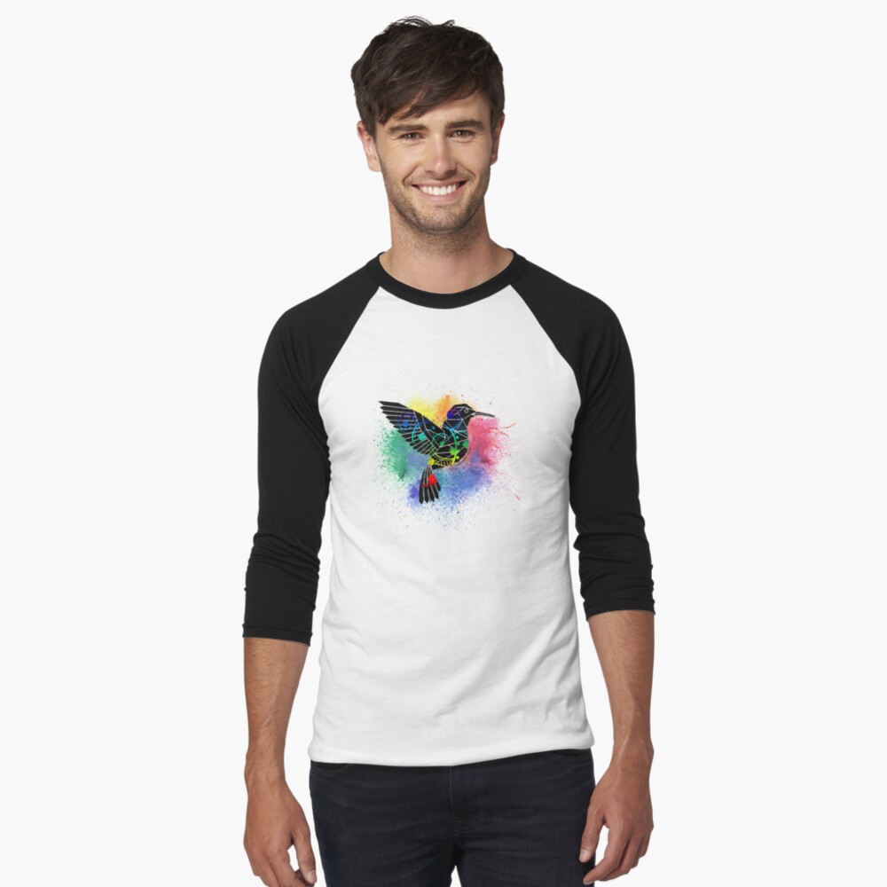 Item preview, Baseball ¾ Sleeve T-Shirt designed and sold by PosiQuotez.