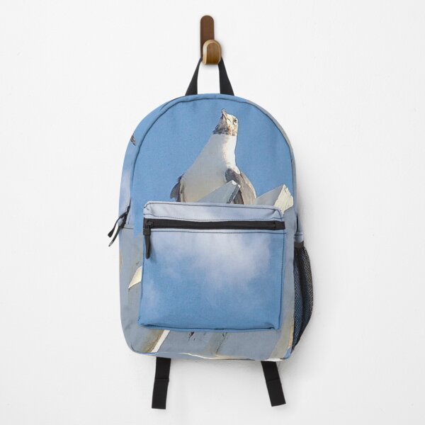 Item preview, Nassau Baha Seagull Enjoying The Sun designed and sold by SaSaBoutique.