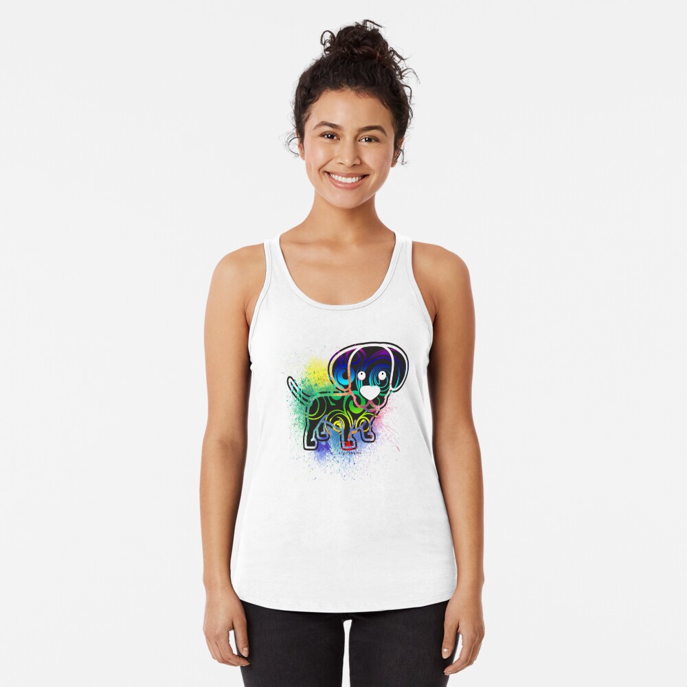 Item preview, Racerback Tank Top designed and sold by PosiQuotez.