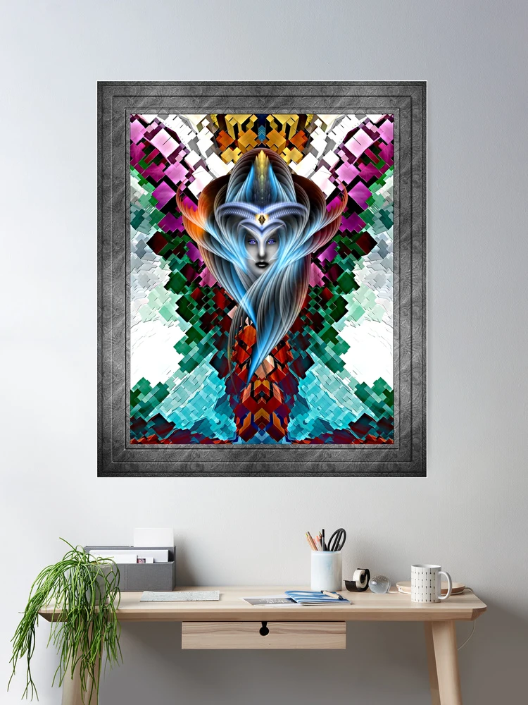 What Dreams Are Made Of GeomatCLR WQ" by Xzendor7 Wall Decor Poster Art Print