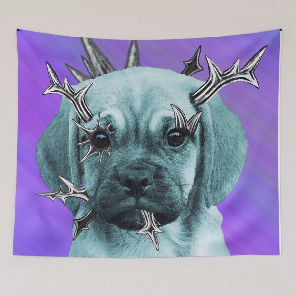 Item preview, Puggle Dog as Spirit Animal designed and sold by Loveday Funck.