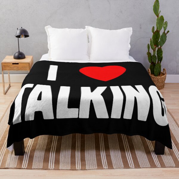 Item preview, I [Heart] Talking designed and sold by Good-Looking Corpse.