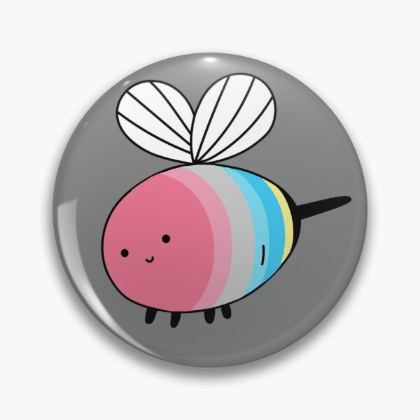 Item preview, Subtle Genderflux Bee. genderflux bee designed and sold by tiredandbored.