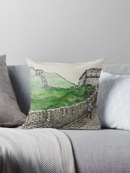 Vista previa del artículo con la obra «La Gran Muralla China», diseñado y vendido por Lozenga.
